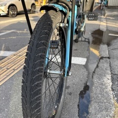 中古20㌅Panasonic電動アシスト自転車　16Ah 大阪　011番の画像