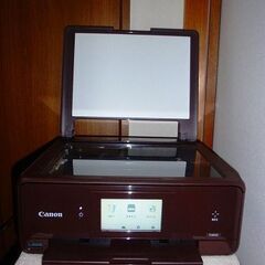 キャノンプリンター TS8030 ブラウン №21【使用歴少】の画像