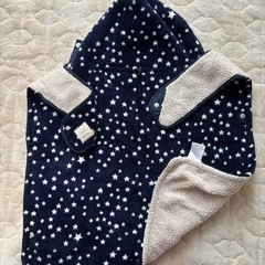 頭保護リュック、毛布などの画像