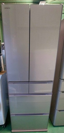 日立　ノンフロン冷凍冷蔵庫 💚 HITACHI ノンフロン 冷蔵冷凍庫