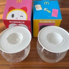 ドラえもんXマクドナルド限定グラス　2個セットの画像