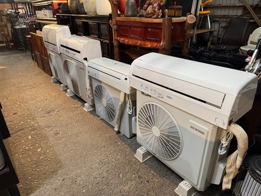 中古エアコン3台｜2021〜2025年モデル｜19,000円〜｜新潟市東区