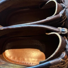 クラークス ワラビー ブラウンレザー US8 26cmの画像