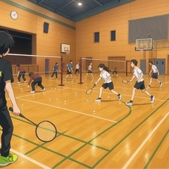 ジュニアバドミントン練習会☆小学生初心者〜中学生☆の画像