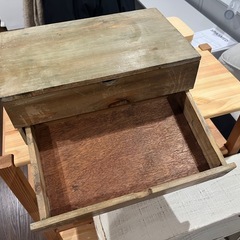 木箱　アンティーク調の画像