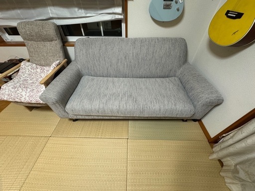 unicoソファー2人掛け (ポン子) 練馬春日町のソファ《2人掛けソファ