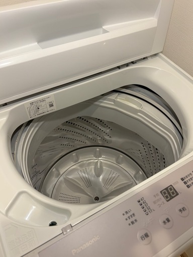 【2024年製／Panasonic】1月中限定！冷蔵庫＋洗濯機 2点セット売り｜一人暮らし向け｜動作確認済み