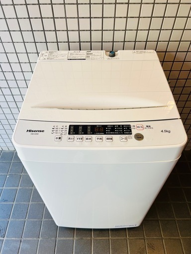 ?配送無料?Haier 4.5kg洗濯機 22年製　あんまり使ってません 