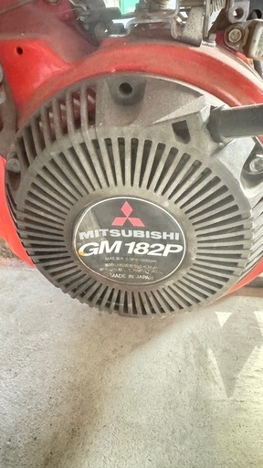 発電機　三菱　100ボルト　MITSUBICHI GM182P  FT2500DX  エンジン発電機