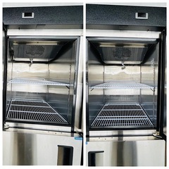 動作品　JCM 縦型　4ドア オール　冷凍庫　フリーザー　JCMF-1280-IN 店舗厨房　業務用　2020年製　の画像