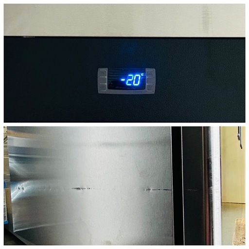 動作品　JCM 縦型　4ドア オール　冷凍庫　フリーザー　JCMF-1280-IN 店舗厨房　業務用　2020年製　 JCMオフィシャルショップ / タテ型冷凍庫【JCMF-1280-IN】