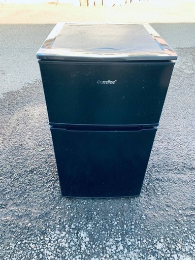 🌸comfee ノンフロン冷凍冷蔵庫 RCT90BL (エコリッチストア) 大和の