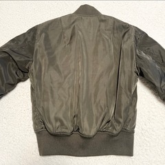 ジェイダ アウター ジャケット MA1 カーキ GYDAの画像