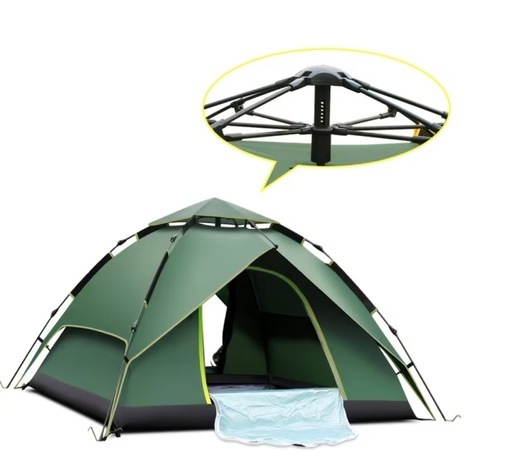 【新品未使用】ドームテント／2〜3人用(200×200×130) キャンプや運動会　防災用に是非‼︎