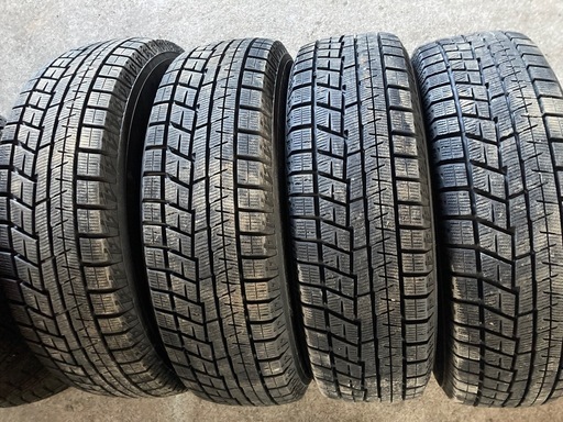 9分山 YOKOHAMA iG60 185/70R14 4本 スタッドレスタイヤ中古 カローラルミオンbBブルーバードなど
