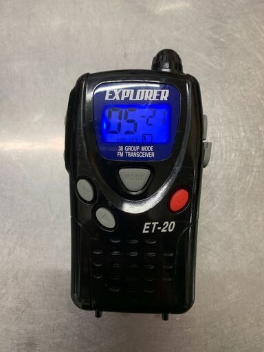 お受渡しご予定者確定済みFRC トランシーバー ET-20 Explorerお売り