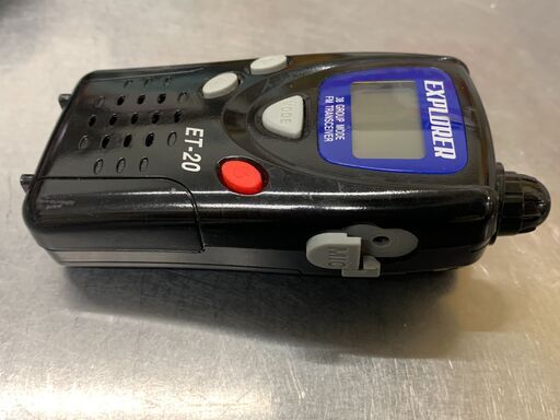 お受渡しご予定者確定済みFRC トランシーバー ET-20 Explorerお売り