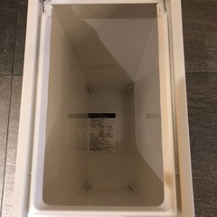 未使用　イーラボ スマートペールフルオープンフタ ホワイト e-LABO ゴミ箱 分別 45 45L ふた付き セット 45リットル スリム プッシュオープン　キャスター付きの画像