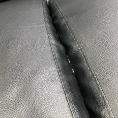 244 2人掛けソファ BKの画像