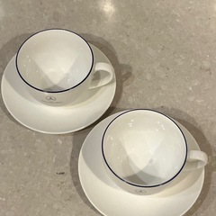 メルセデスベンツ　カップアンドソーサー　ペアセットの画像