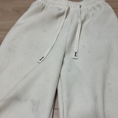 裏起毛パンツ汚れありの画像