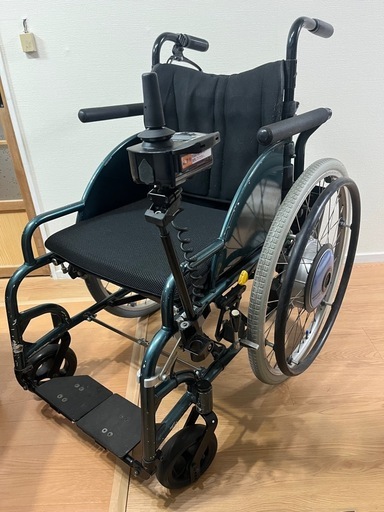 電動車椅子 ヤマハ　JWユニット バッテリー2個　充電器付