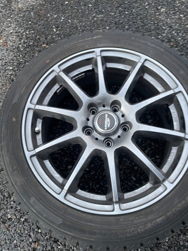 215/50r17アルミホイールとタイヤ