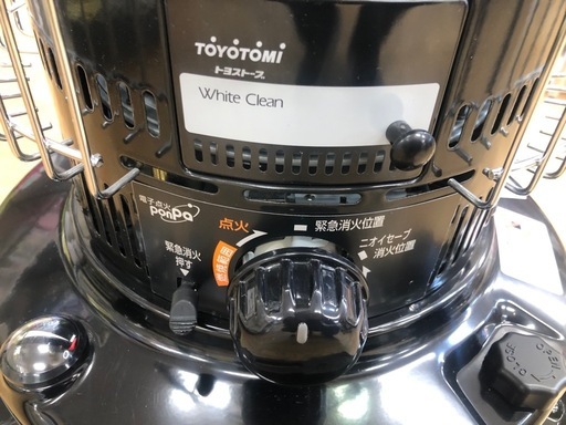 ★値下げしました★ジモティ特別価格? ★K102★TOYOTOMI★2019製・17～23畳丸形石油ストーブ★人気のBKカラー★３カ月