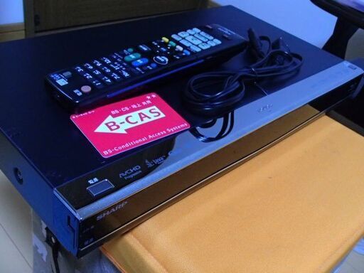 シャープブルーレイレコーダーBD‐w560、2番組同時録画、整備点検
