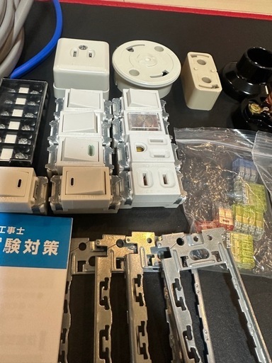 電気工事士第二種 技能試験対策 フルセット HOZAN工具一式＋材料