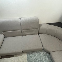 3人掛け　コーナーローソファ の画像
