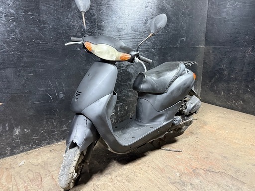 ★支払総額3.3万円★関東圏内即日配送可能！ 全車走行テスト済みです！ ホンダ ディオフィット マッド AF27 ２ストのためオイル注ぎ足すだけ！ バッテリー新品！ 激安原付！ カスタムベースに♪