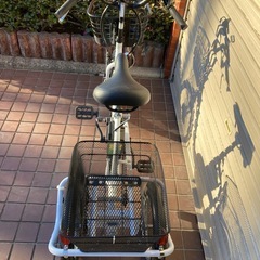 三輪電動アシスト(未使用品に近い)の画像