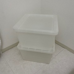 衣装ケース2個の画像