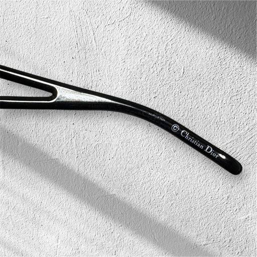 DIOR クリスチャンディオール ブラックカラーフレーム サングラス アイウェア 