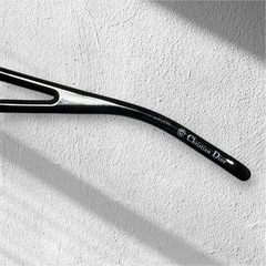 DIOR クリスチャンディオール ブラックカラーフレーム サングラス アイウェア の画像