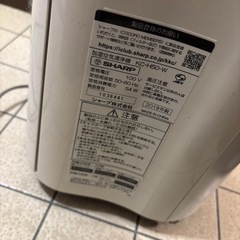 ジャンク　SHARP空気清浄機2019年製KC-H50の画像