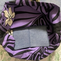 💛ハンドメイド バッグ作成途中品 ハギレ2枚の画像