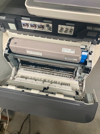 OKI MC863 カラーレーザープリンター 複合機 動作確認済 早い者勝ち
