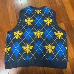 ニットベストの画像