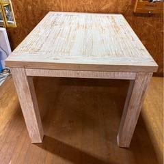 A2201 カントリー調ダイニングデスク ダイニングテーブルの画像