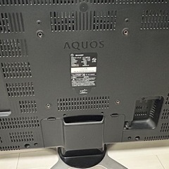 【ジャンク】AQUOS 32型液晶テレビの画像