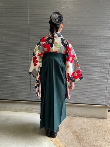 袴着付け&ヘアセット