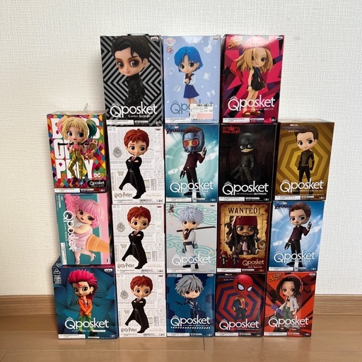 新品未開封」Qposket スパイダーマンほか まとめ売り18体セット
