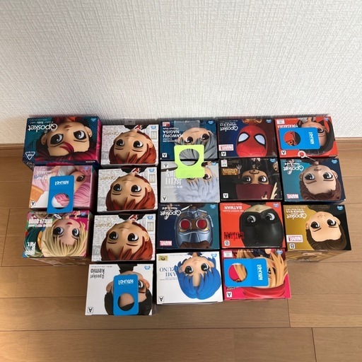 新品未開封」Qposket スパイダーマンほか まとめ売り18体セット