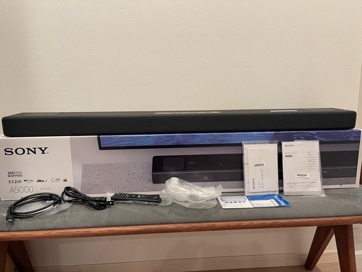 サウンドバー SONY HT-A5000 美品 23年製5.1.2ch スピーカー (ラム