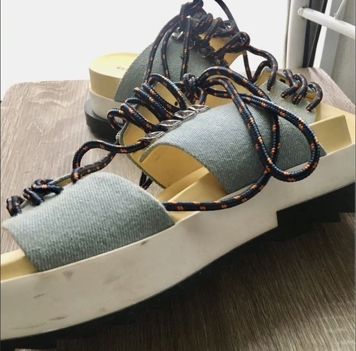 箱付き DIESEL ディーゼル デニム サンダル (j) 姫路の靴《サンダル