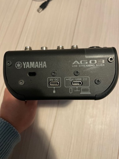 【配信定番】YAMAHA AG03 オーディオインターフェース　mark 2