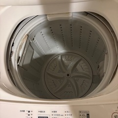 2月18日19日引き取り限定　無印良品　　洗濯機　動作確認済みの画像