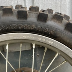 フロントリアホイールセット
crf150r の画像